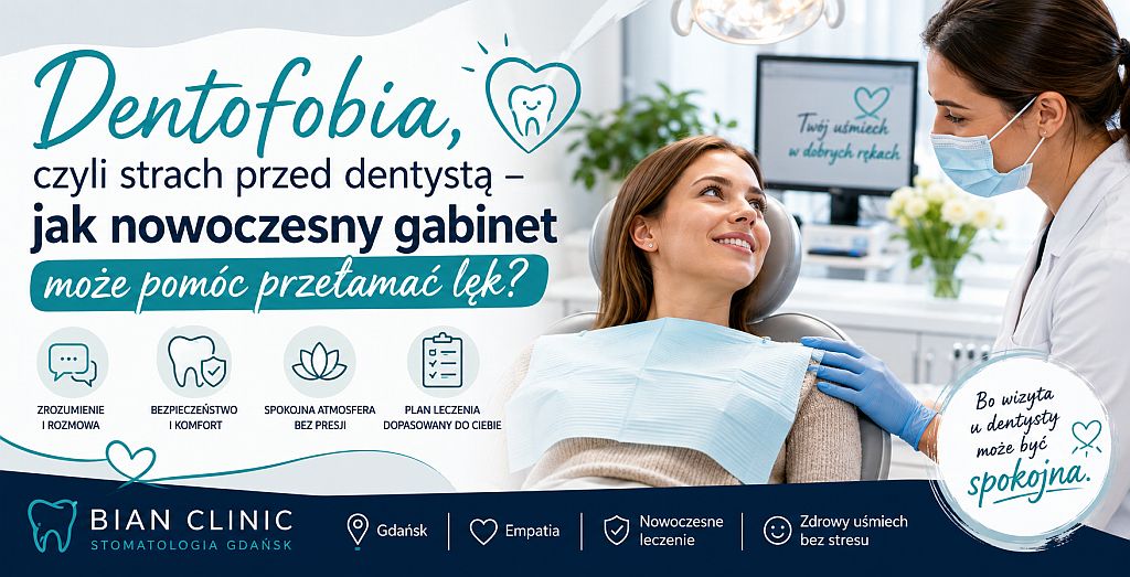 Dentofobia, czyli strach przed dentystą, jak nowoczesny gabinet może pomóc przełamać lęk